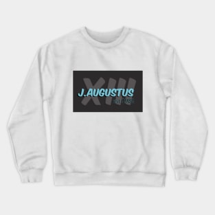 JAugustus Official Logo Business Card Front Crewneck Sweatshirt